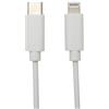 ISIUM 900072, Cavo USB-C/Lightning Mfi, 2M, Bianco
