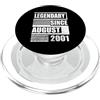 Lustige Geburtstagssprüche zum 25. 25° compleanno leggendario da agosto 2001 frase compleanno PopSockets PopGrip per MagSafe
