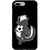 soccer animal ball fan football sport ho Custodia per iPhone 7 Plus/8 Plus Skunk con calcio