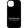 Beautiful Italy Holiday Shirts Custodia per iPhone 15 Plus Taormina Sicilia Italia Perla dello Ionio