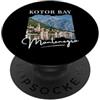 Stunning Montenegro Kotor Bay Scenic Dig Kotor Bay Montenegro Vacanze Souvenir Città europee Uomini PopSockets PopGrip Adesivo