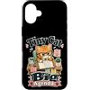 Jimbeels Custodia per iPhone 16 Plus Piccolo gatto grande programma frase ironica retro