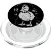 Punk Duck Studio Colletto a spillo con grafica punk a forma di anatroccolo, motivo: anatroccolo PopSockets PopGrip per MagSafe