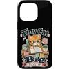 Jimbeels Custodia per iPhone 13 Pro Piccolo gatto grande programma frase ironica retro