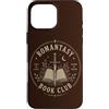 Bookworm Reading Fantasy Romance Book Custodia per iPhone 16 Pro Max Romantasy Book Club Romance Fantasy Reader Amante dei libri