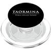 Beautiful Italy Holiday Shirts Taormina Sicilia Italia Perla dello Ionio PopSockets PopGrip per MagSafe
