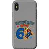 Paw Patrol Custodia per iPhone X/XS Ufficiale Paw Patrol Birthday Boy Chase Football Age 6