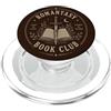 Bookworm Reading Fantasy Romance Book Romantasy Book Club Romance Fantasy Reader Amante dei libri PopSockets PopGrip per MagSafe