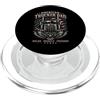 Truck Driver Dad Trucker Design Co Camionista Papà Patriottica Bandiera Americana Trucker Fathers Day PopSockets PopGrip per MagSafe