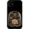 Jimbeels Custodia per iPhone 11 Gufo lettura Libri prima del rumore