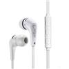 Carry-on Auricolari con filo EB50, cuffie con filo e microfono, jack da 3,5 mm, antigroviglio, custodia da trasporto, per iPad, computer, laptop, tablet, telefono, videogiochi - Bianco