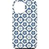 generic Custodia per iPhone 12 Pro Max Motivo con fiori di ciliegio Sakura blu indaco