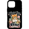 Jimbeels Custodia per iPhone 16 Pro Max Piccolo gatto grande programma frase ironica retro