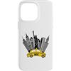 NYC New York Costume Yellow Cab Taxi App Custodia per iPhone 14 Pro Max New York City taxi giallo skyline NYC per donne uomini bambini