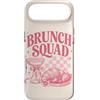 Brunch Squad - Minimalistic Brunching De Custodia per iPhone Air Brunch Squad Colazione Amanti Croissant Mimosa Rosa