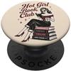 Soft Girl Aesthetic | Book Lover Hot Girl Book Club Book Amante Lettura Retro Reader PopSockets PopGrip Adesivo