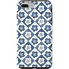generic Custodia per iPhone 7 Plus/8 Plus Motivo con fiori di ciliegio Sakura blu indaco