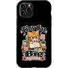 Jimbeels Custodia per iPhone 11 Pro Piccolo gatto grande programma frase ironica retro