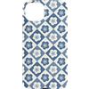 generic Custodia per iPhone 15 Plus Motivo con fiori di ciliegio Sakura blu indaco
