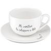 Thun La Porcellana Bianca Tazza Colazione Porcellana 450 ml Gli Onesti di Thun