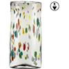 Thun Rituali Domestici Carnival Vaso L Vetro 17x10x34,5 cm di Thun