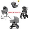 Inglesina - Trio Aptica 2026 senza Telaio con Darwin Recline - Crystal Grey
