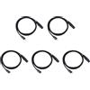No 5X Adattatore da USB Tipo C un XLR da Tipo C un XLR Femmina un 3 Pi6190