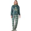 Noidinotte; more than pyjamas Noidinotte - Pigiama Donna Coral Articolo greenbear. - S Verde