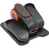 StarTech Pedaliera per esercizi sotto la scrivania - Mini cyclette ellittica - Portatile - Telecomando - Display LCD - Allenamento della forza - Nero
