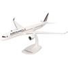 herpa modello di aereo Air France Airbus A350-900 - 2021 livery - F-HTYM Fort-de-France, in scala 1:200 - Snap-Fit, pezzo da collezione, miniatura deco, statuetta con supporto in plastica
