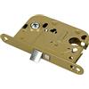 KOTARBAU Serratura a incasso 72/45 mm DIN sinistra/destra, cilindro profilato universale, serratura per porta, in acciaio verniciato a polvere, antiruggine, robusto ottone
