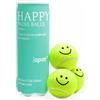 LAPAT Palline da Padel - 3 Palle da Padel Pressurizzate, Pallina Ideale per Giocatori, Allenatori e Club - Alta Visibilità e Adatta per Competizioni (Happy, Confezione da 1 Barattolo)