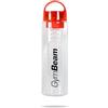 GymBeam Borraccia con Infusore da Palestra, Borraccia per l'Acqua, 700 ml, Trasparente, Ottima per Creare Bevande Rinfrescanti con Frutta, Verdura o Erbe