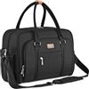 Welavila Borsa fasciatoio per neonati - Mamma e Bambino - Borsa Maternità Ragazzi trasformabile - Grande Capacità con Tasche Isotermiche e Materassino, con Tracolla - Nero