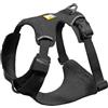 Ruffwear Front Range Flex Pettorina per cani, regolabile e morbida, leggera, 2 punti di attacco per guinzaglio, maglia ingegnerizzata e finiture riflettenti, grigio basalto, taglia S