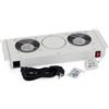 Triton Unità di ventilazione Triton 19" per quadri a parete, 1 ventilatore, termostato bimetallico