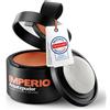 IMPERIO root powder - correttore per l'ispessimento dei capelli per donne e uomini, trucco per capelli impermeabile per nascondere le radici - 4g (rosso rame)