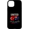 Turkiye Australia Unity Friendship Custodia per iPhone 15 Plus United Beyond Borders Turkiye Australia Due Nazioni