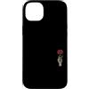 Skeleton Hand Holding Red Rose Flower Gr Custodia per iPhone 14 Plus Scheletro gotico rosa fiore punk vintage horror grafica