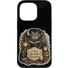 Jimbeels Custodia per iPhone 13 Pro Gufo lettura Libri prima del rumore