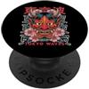 TOKYO WAVES Oni Mask Designs Hannya Oni Mask Devil Yokai - Maschera giapponese con tatuaggio demone PopSockets PopGrip Adesivo