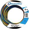 Electraline 25148 N07V-K Cavo Unipolare Unipolare, Sezione 1x2.5 mm, 5 mt, Marrone/Blu/Verde/Giallo