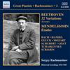 Ludwig van Beethoven Beethoven: 32 Variations/Mendelssohn: Etudes/... (CD) Album