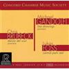 Concord Chamber Mus Chris Brubeck: Danza Del Soul/Michael Gandolfi: Line Dr (CD)