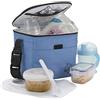 Baby Polar Gear Polar Gear Borsa Termica DNC UK per bambini piccoli blu pastello professional in poliestere, con ghiaccio riutilizzabile.