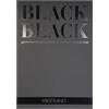 Fabriano Honsell 19100392 - Fabriano Black Block, carta nera con superficie opaca non rivestita, 300 g/m², DIN A3, 20 fogli, ideale per pastelli, matite colorate e pennarelli