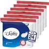 Softis Carta igienica a 4 strati | Confezione da 24 rotoli (6 x 4 confezioni singole) | 100 fogli per rotolo | Sistema unico a camera morbida | Imballaggio riciclabile | Carta certificata FSC®