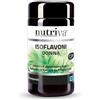 NUTRIVA Isoflavoni Donna, Integratore Alimentare a base di Isoflavoni da Kudzu, Trifoglio rosso e Griffonia, Supporto per la Menopausa, Fitoestrogeni, Vampate, Sudorazione, Umore, Vegan, 50 Compresse