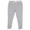 Maison Scotch Chino Donna Slim Riga Bianca/Schwarz W32/L31