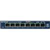 Netgear gs108ge switch di rete non gestito gigabit ethernet (10/100/1000) blu